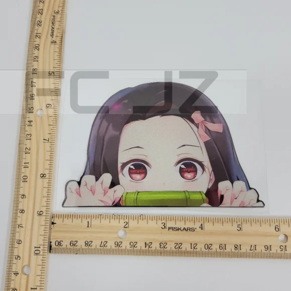 Lot of 6 - Demon Kimetsu No Yaiba SlayerAnime Vinyl Decals - NEW - Picture 3 of 11